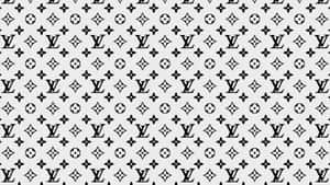 A Chic And Stylish Louis Vuitton Pattern Wallpaper