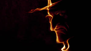 A Christmas Carol Ebenezer Flaming Face Wallpaper