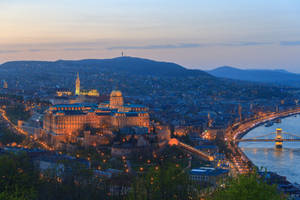 A City In Hungary Wallpaper