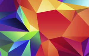A Colorful Abstract Background Wallpaper