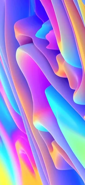 A Colorful Abstract Background With A Rainbow Colored Pattern Wallpaper