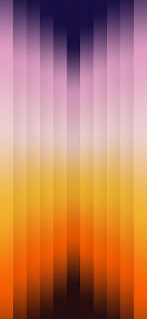 A Colorful Abstract Background With Orange, Yellow And Blue Stripes Wallpaper