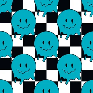 A Colorful And Vibrant Take On The Classic Human Face Wallpaper