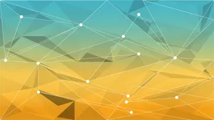 A Colorful Background With A Triangle Pattern Wallpaper