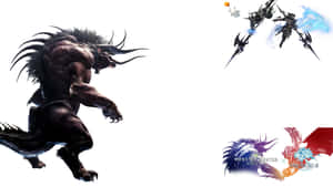 A Colorful Monster Takes A Deep Breath, Staring Out Of This 2560x1440 Wallpaper Wallpaper