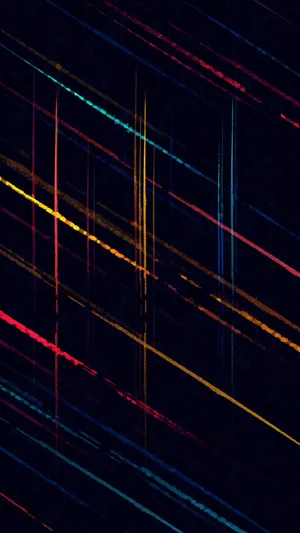 A Cool Abstract Art With Vibrant Colors And Intricate Patterns Wallpaper