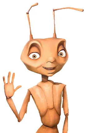 A Courageous Ant From The Animated Movie
