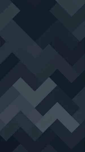 A Dark Blue And Gray Geometric Pattern Wallpaper