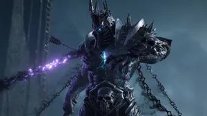 A Dark Knight With A Sword And A Sword Wallpaper