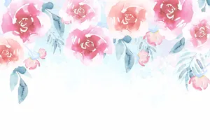 A Delicate Blend Of Pastel Watercolor And Memories Wallpaper