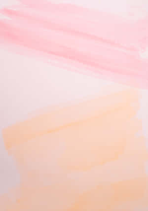 A Delicate Pink And Gold Flower Against A Beautiful Deep Blue Background Wallpaper