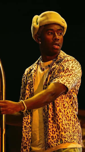A Desktop Background Of Rapper Tyler The Creator Wallpaper