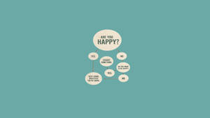 A Diagram Of Being Happy Wallpaper