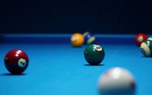 A Dynamic Game Of Snooker Wallpaper