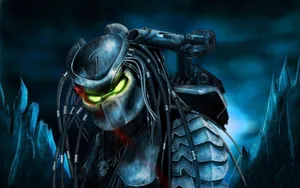 A Face-off In Space: Alien Vs Predator Wallpaper