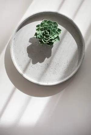 A Garden Of Succulent Plants For A Green Aesthetic. Wallpaper