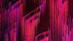 A High-resolution Pixel Picture Of A Breathtaking Green Landscape Wallpaper