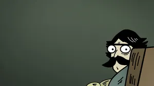 A Hilarious Stare Captivating The Moment Wallpaper