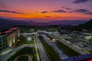 A I I M S Campusat Dusk Wallpaper