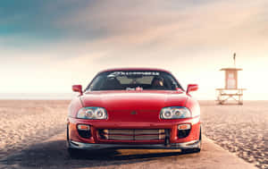 A Jdm Supra Full Of Power And Style Wallpaper