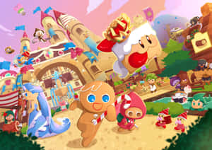 A Majestic Kingdom's Castle Wallpaper