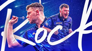 A Man Is Holding A Dart And The Word Rock Is Written On It Wallpaper