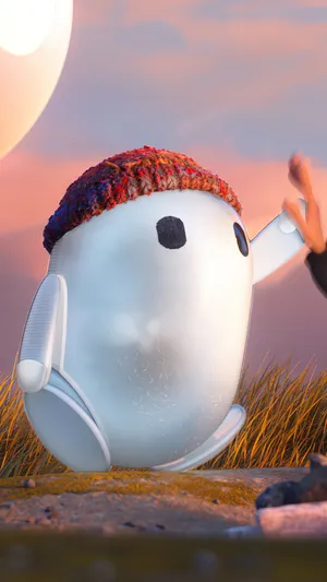 A Man Is Holding A White Ball Wallpaper