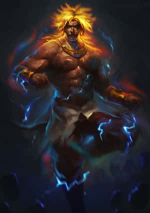 A Man With Lightning In His Hands Wallpaper