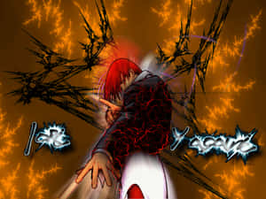 A Man With Red Hair And A Red Hat Wallpaper