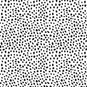 A Mesmerizing Pattern Of Endless Black Dots. Wallpaper