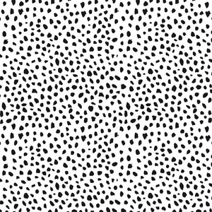 A Mesmerizing Pattern Of Endless Black Dots. Wallpaper