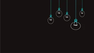 A Minimal Creative Spark Of Ideas Wallpaper
