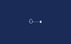 “a Minimalist Plug On An Egg” Wallpaper