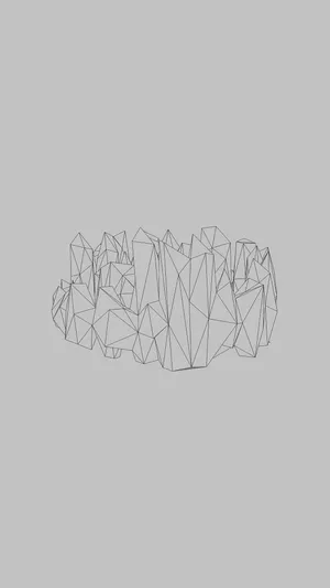 A Modern White Minimalist Iphone Resting Against A Black Background Wallpaper