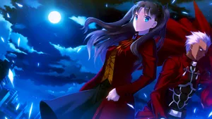 'a Moment Of Fate In The Series' Wallpaper