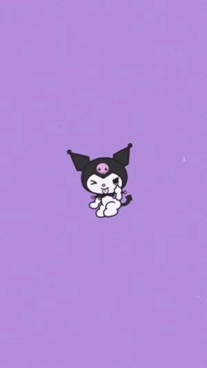 A Naughty My Melody Kuromi Wallpaper