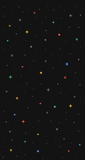 A Night Sky Lit Up With Twinkling Stars. Wallpaper