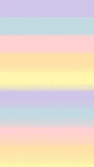 A Pastel Colored Striped Wallpaper With A Pink, Yellow And Blue Background Wallpaper