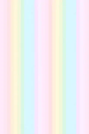 A Pastel Colored Striped Wallpaper With A Rainbow Pattern Wallpaper