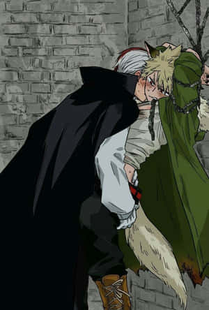 A Peaceful View Of The Todobaku Mountains Wallpaper