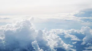 A Picture Of A Multicolored Aesthetic Cloud Wallpaper
