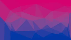 A Pink And Blue Background With Triangles Wallpaper