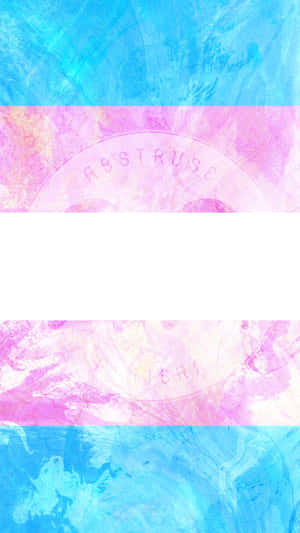 A Pink And Blue Flag With A White Background Wallpaper