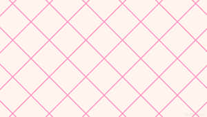 A Pink And White Zigzag Pattern Wallpaper Wallpaper