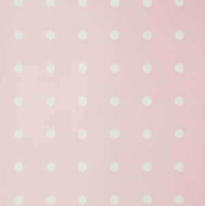 A Pink Polka Dot Wallpaper With White Dots Wallpaper