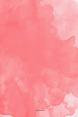 A Pink Watercolor Background With A Pink Splatter Wallpaper