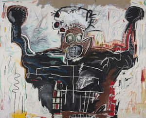 A Portrait Of Jean-michel Basquiat Wallpaper