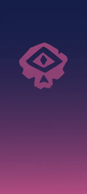 A Purple And Pink Background With A Blue And Purple Logo Wallpaper