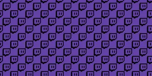 A Purple Background With Black Squares Wallpaper