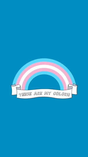 A Rainbow With The Words'for You My Sister' Wallpaper